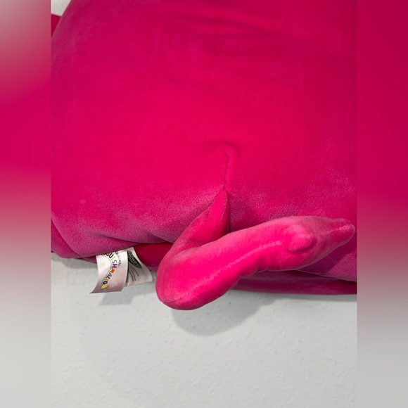 Wakisha The Pink Devil Squishmallow Halloween Trick Or Treat Pail Large EUC Soft - Picture 10 of 11